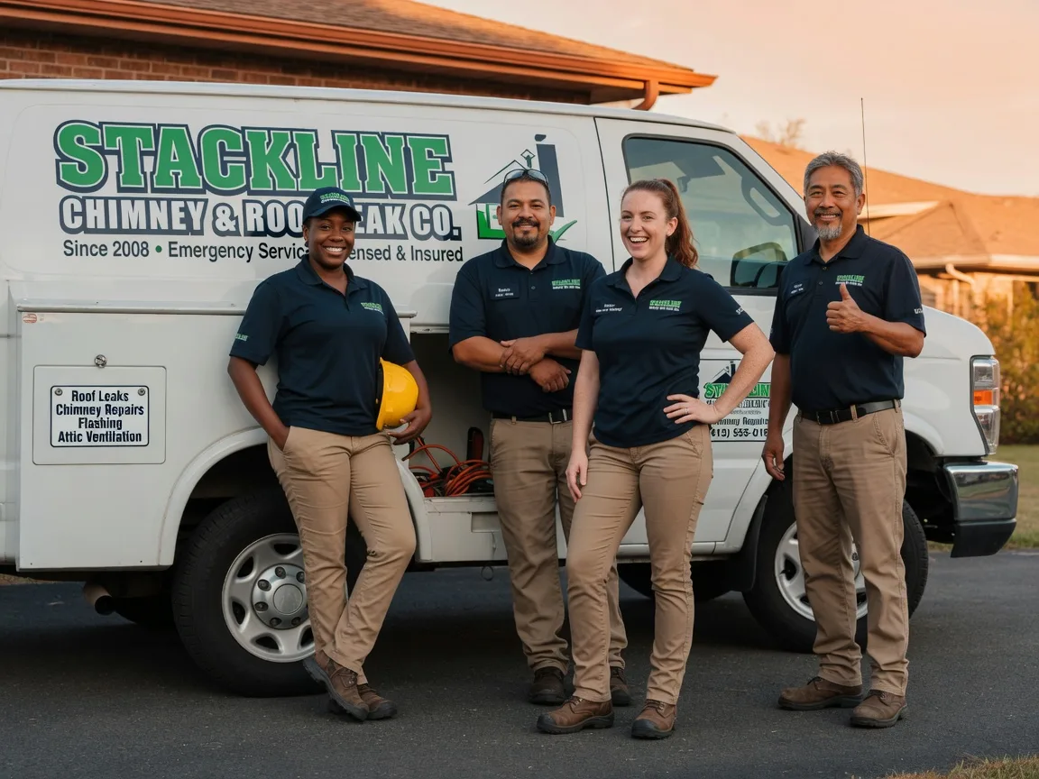 Chimney flashing repair company in Monroe, VA